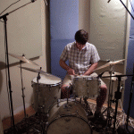 Chris on Drums